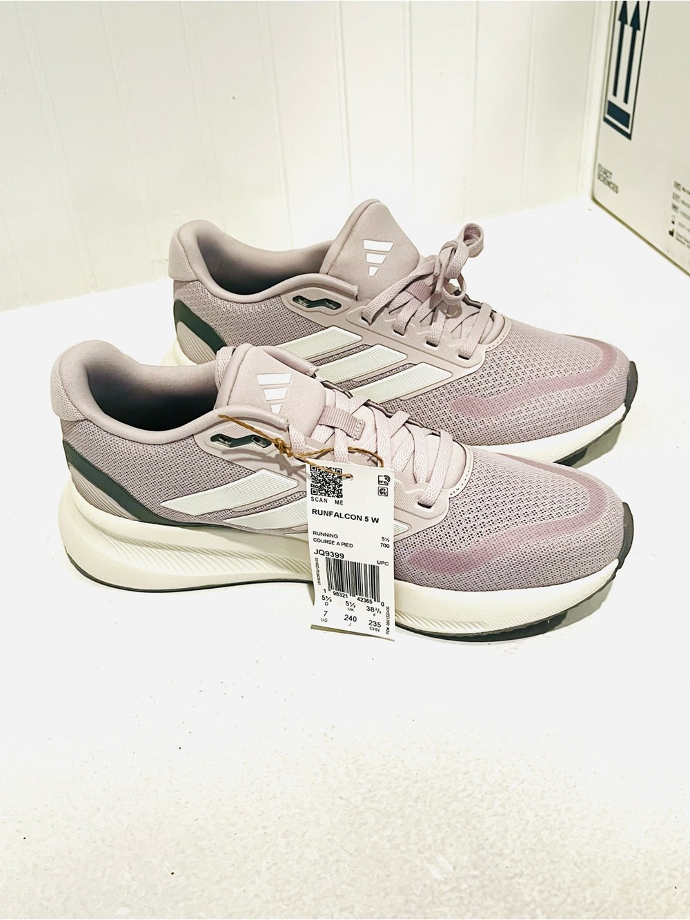 Brand New Adidas Lilac Cloud Foam Running Shoes